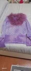 maglia lana mohair e angora