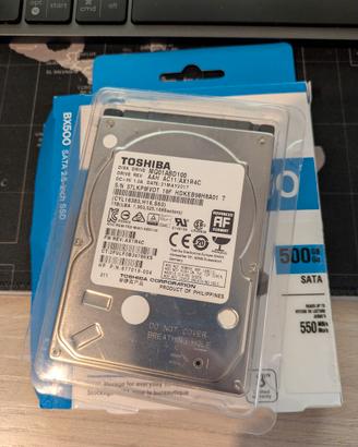 hard disk Toshiba 1TB da notebook HP