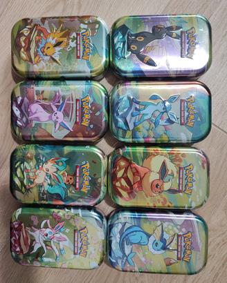 SIGILLATO MiniTin Pokémon Evoluz Prismat 8 Artwork