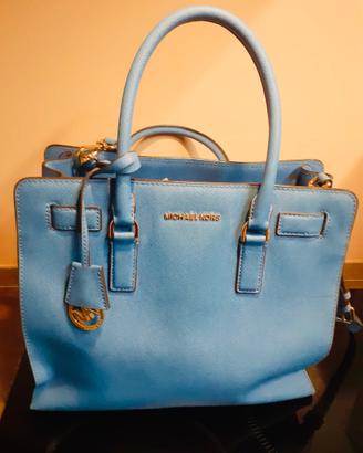 Borsa Michael Kors azzurra