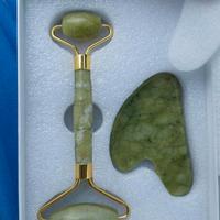 Rullo in giada + Gua Sha (set beauty) LEGGI SOTTO