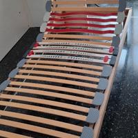 Rete con doghe in legno