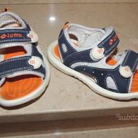 Scarpe sandali bambino LOTTO numero 28