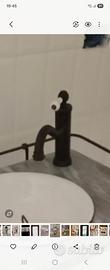 miscelatore lavabo nero opaco - Sambuca di Sicilia