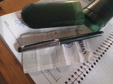 stilografica acciaio waterman D