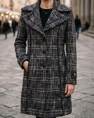 💎 Cappotto in lana taglio vintage Tg. S/XS 💎