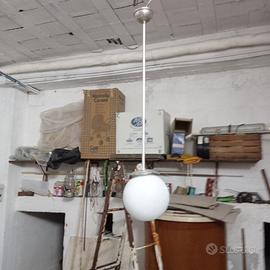 lampadario globo  anni 30