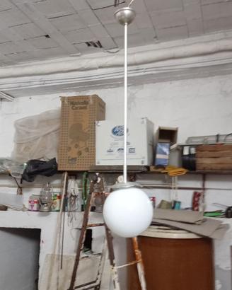 lampadario globo  anni 30