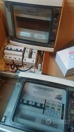 due pannelli con magnetotermici 