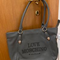 Borsa Love Moschino grigio