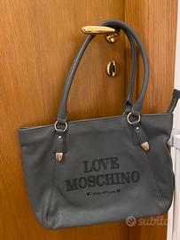 Borsa Love Moschino grigio