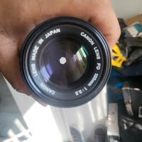 Obiettivo vintage Canon FD 135mm f/3.5- Made in Ja