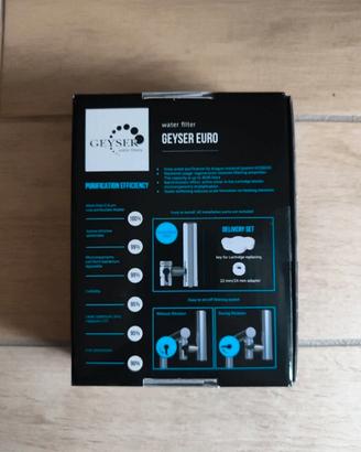 Rubinetto purificatore acqua Geyser Euro