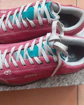 Scarpe Ande rosa trekking 38