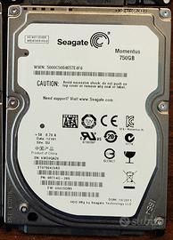 HD seagate 750GB 2,5"