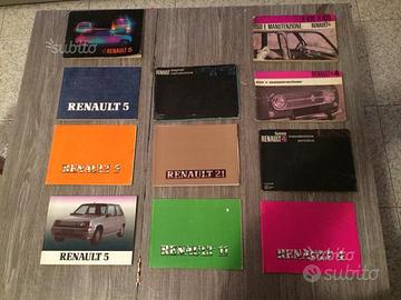 Libretti uso e manutenzione Renault epoca