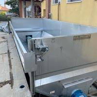 tramoggia - vasca inox per scarico uva
