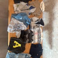 Lotto vestiti bimbo 2 anni