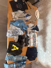 Lotto vestiti bimbo 2 anni