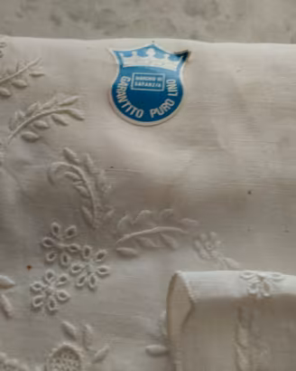 Completo Letto Matrimoniale PURO LINO Garantito Ri