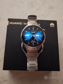 HUAWEI Watch 4 Pro. Cassa in titanio aerospaziale