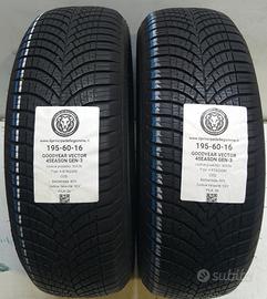 2 GOMME 195 60 16 GOODYEAR A50336