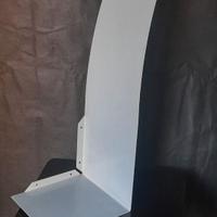 SET 3 MENSOLE IKEA vintage in metallo curvo