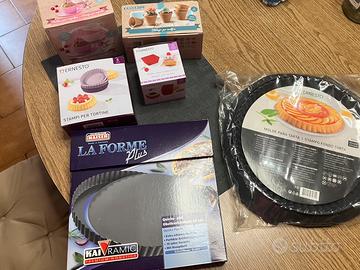 Set di stampi per torte, cupcake e muffi