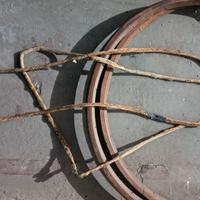 Cerchioni in legno bicicletta vintage