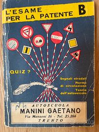 L’esame per la patente B collezionismo