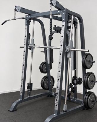 Macchina milticombinta… smith machine… pulley.cavi