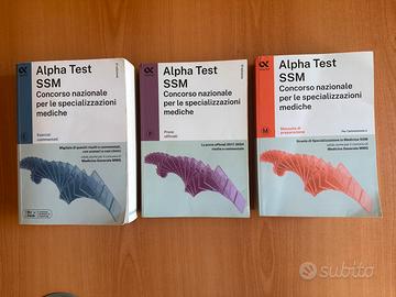 Libri Alpha Test per le specializzazioni mediche