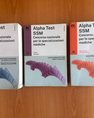 Libri Alpha Test per le specializzazioni mediche