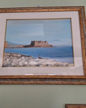 dipinto olio su tela 25x35 circa 