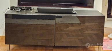 Mobile porta tv BESTA IKEA NERO