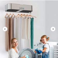 Asciugabiancheria a parete.