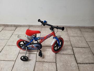 Bici di spiderman usata bambino