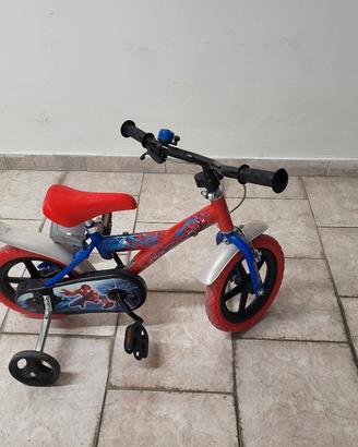 Bici di spiderman usata bambino