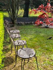 SEDIE DA GIARDINO 