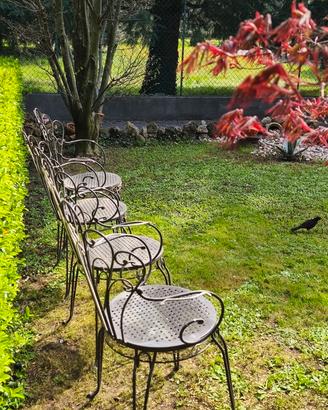 SEDIE DA GIARDINO 