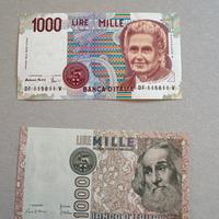 Mille lire marco polo montessori banca italia