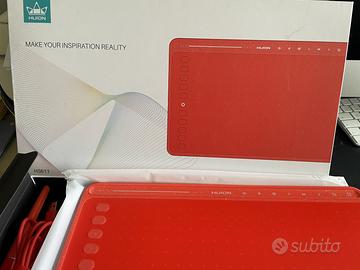 Tavoletta grafica rossa