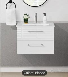 mobile bagno da 60 cm bianco