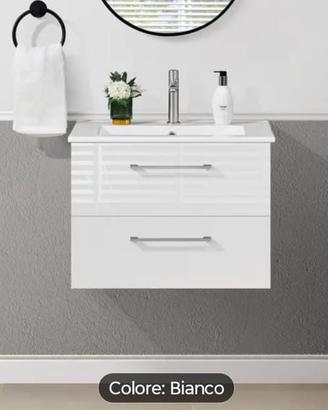 mobile bagno da 60 cm bianco