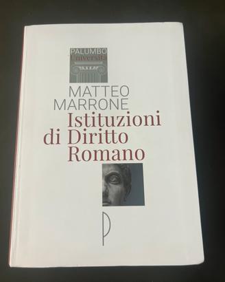 Istituzioni di Diritto Romano - Marrone
