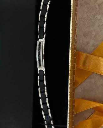 Bracciale con pietre nere