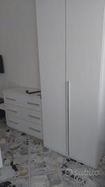 Armadio cassettiera e letto co Materasso