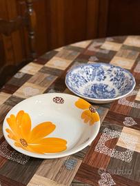 set ciotole per insalata- tableware+ gamba anni 70