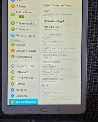 samsung galaxy tab E 