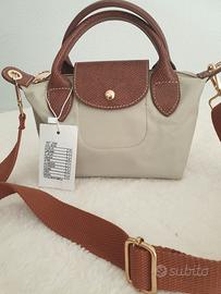 mini borsa a tracolla nuova con cartellino 